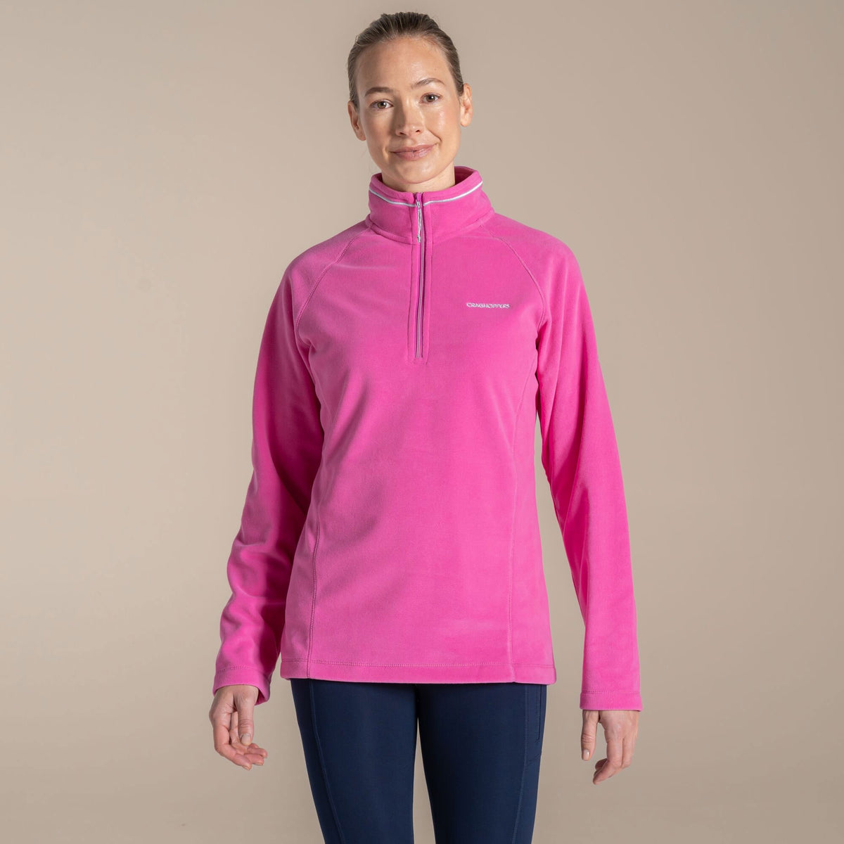 Craghoppers Women's Miska VI Half Zip Fleece | Damask Rose Clothing Craghoppers