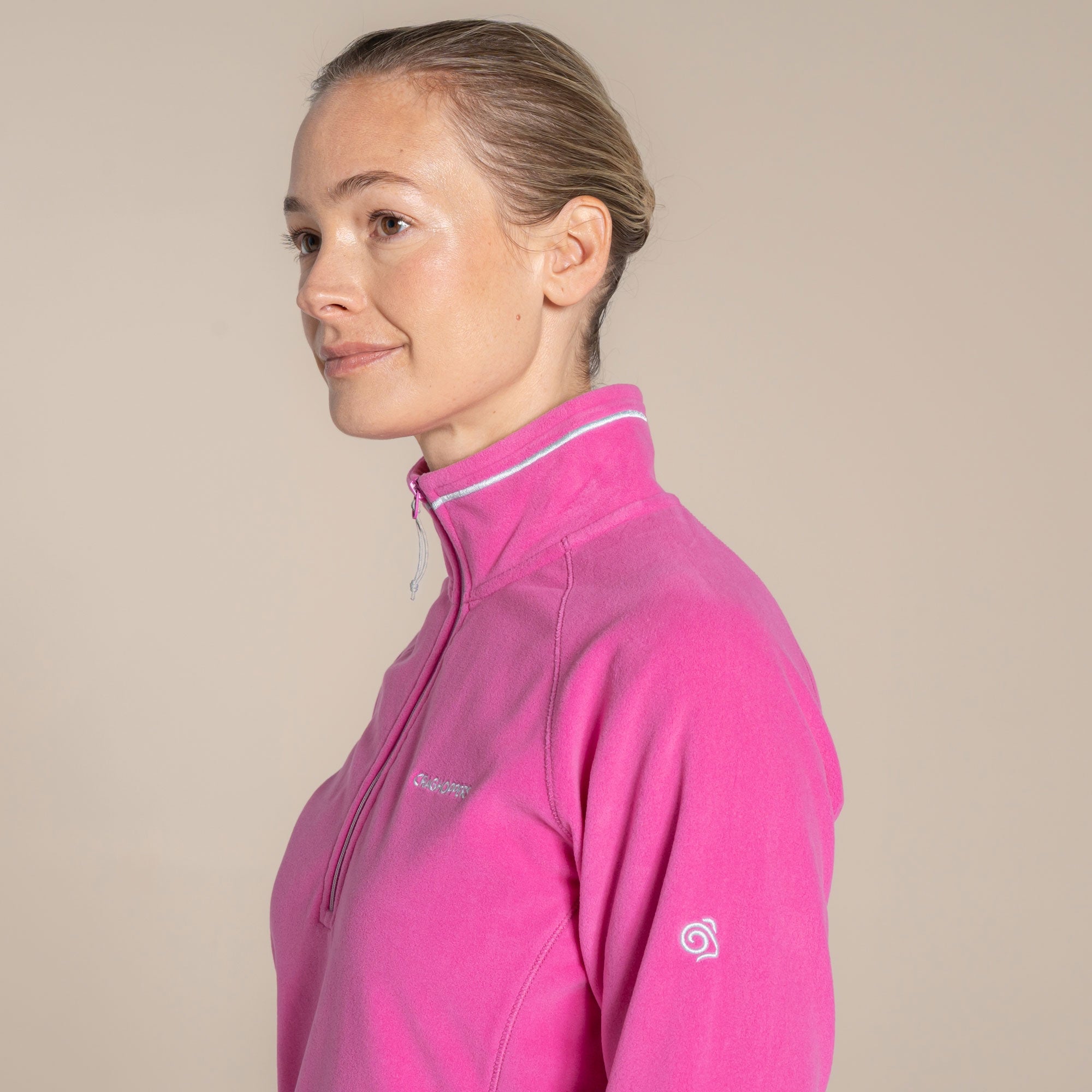 Craghoppers Women's Miska VI Half Zip Fleece | Damask Rose Clothing Craghoppers