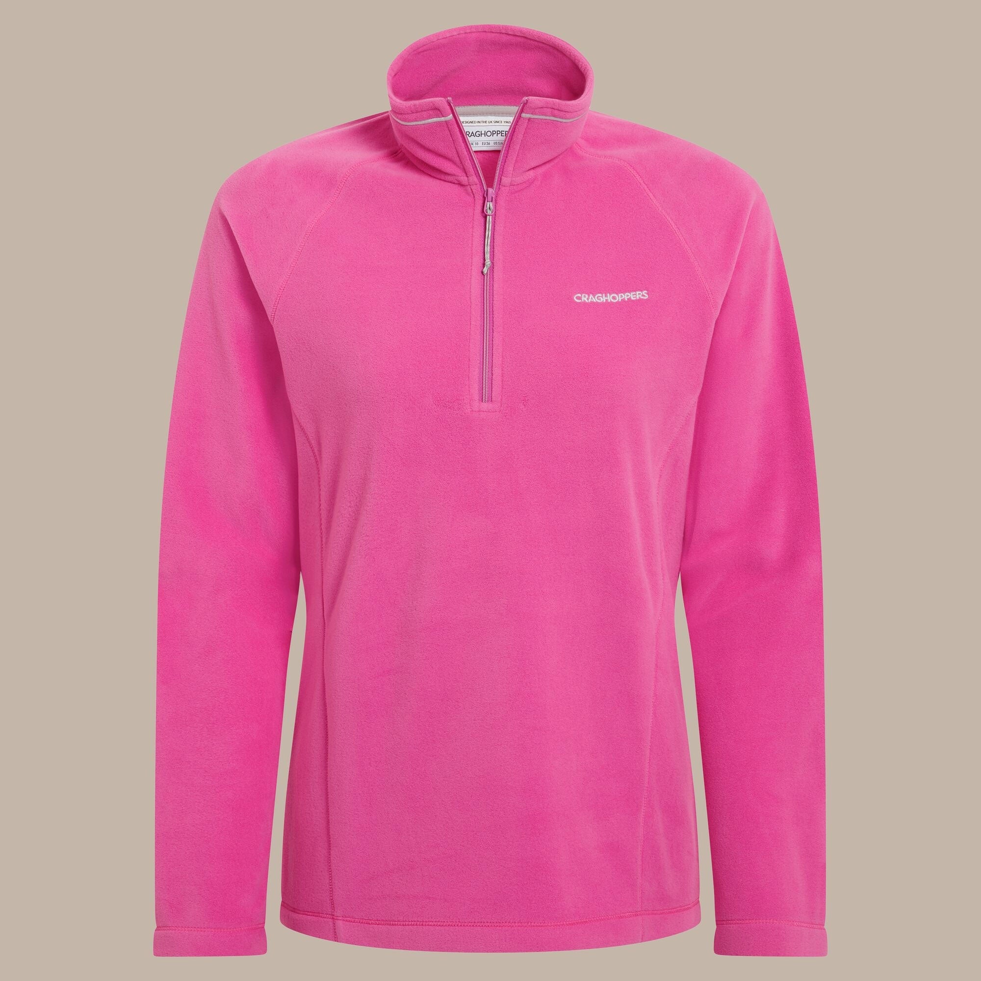 Craghoppers Women's Miska VI Half Zip Fleece | Damask Rose Clothing Craghoppers