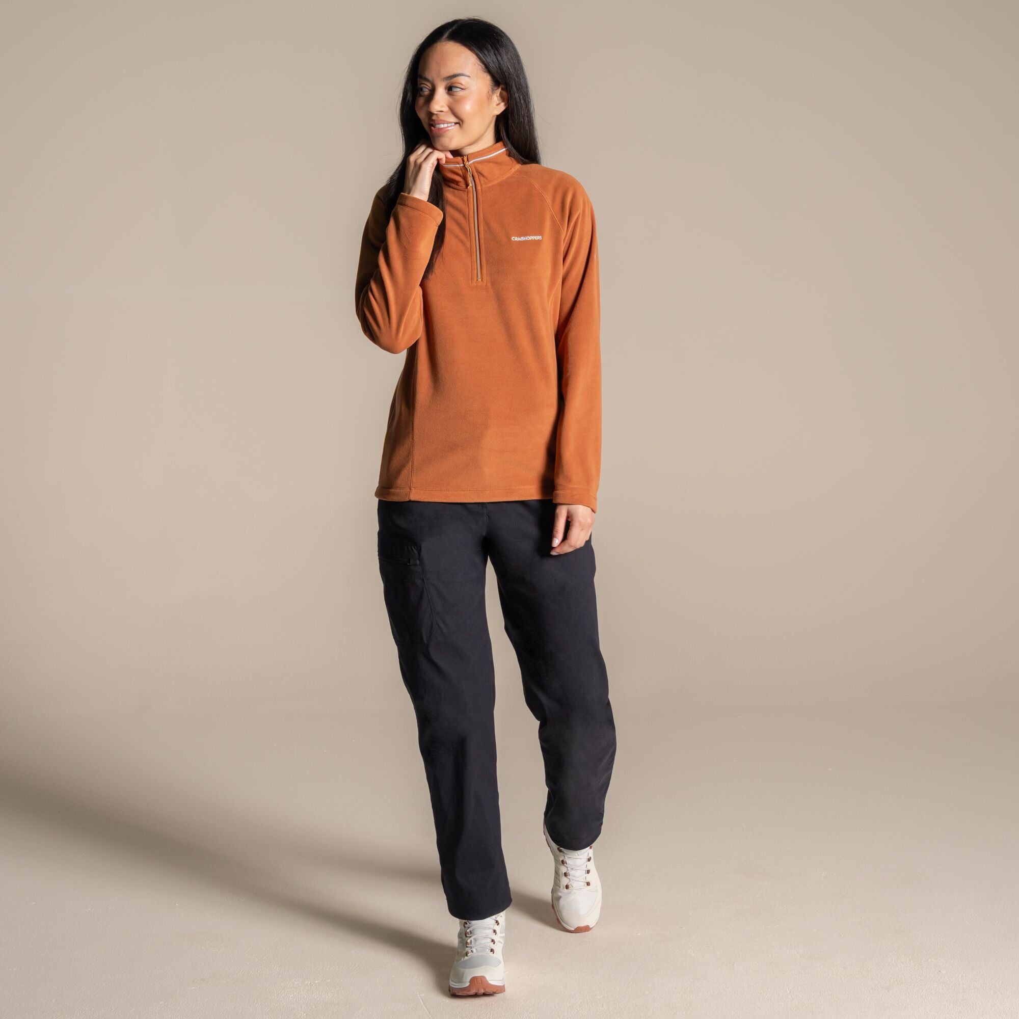 Craghoppers Women's Miska VI Half Zip Fleece | Hazel Clothing Craghoppers