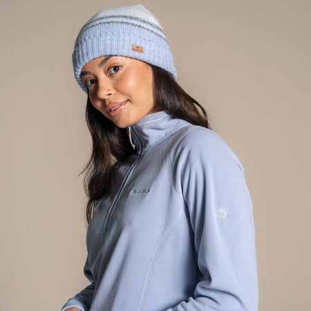 Craghoppers Women's Miska VI Half Zip Fleece | Mist Blue Clothing Craghoppers