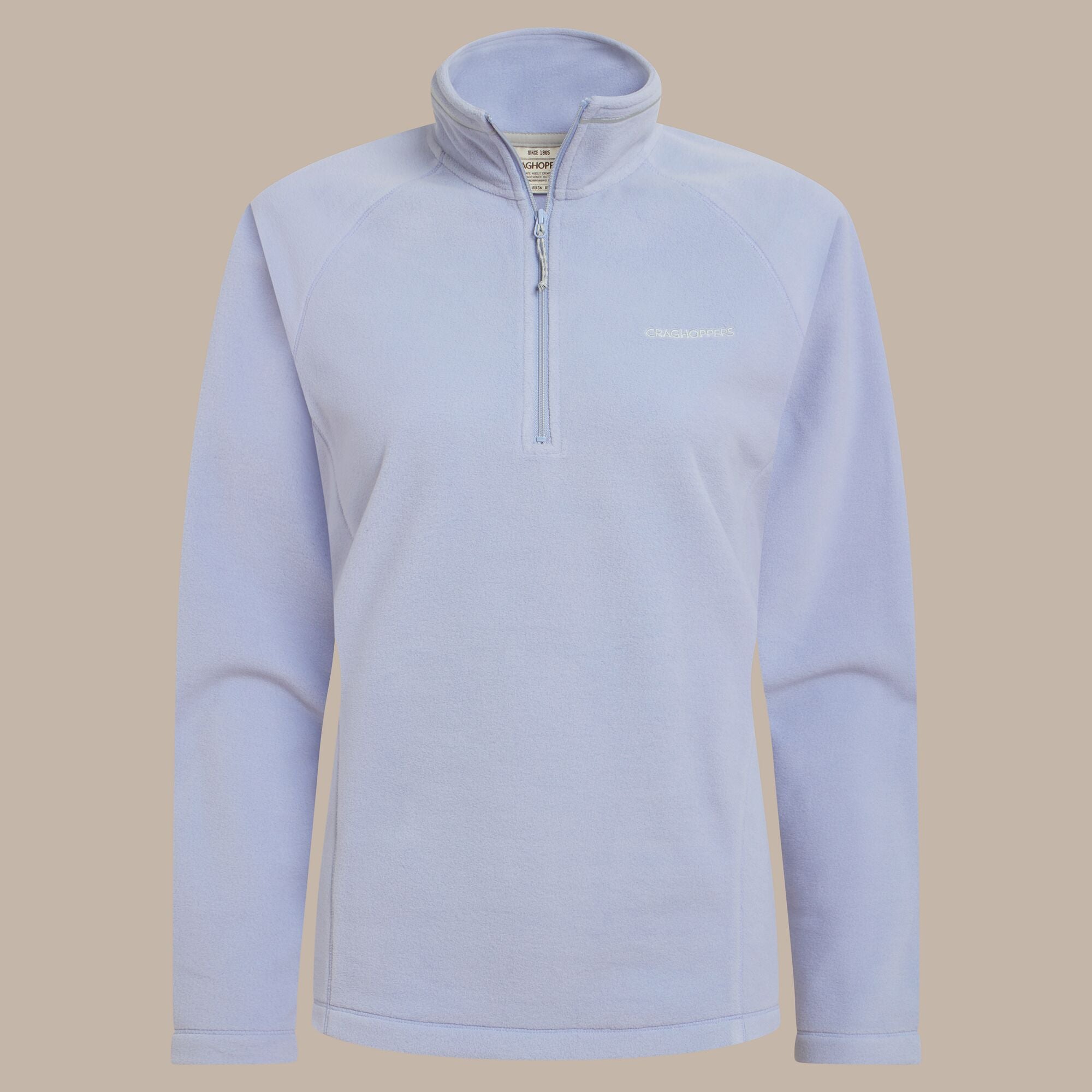 Craghoppers Women's Miska VI Half Zip Fleece | Mist Blue Clothing Craghoppers