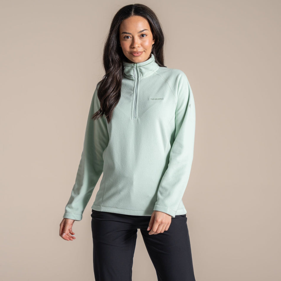 Craghoppers Women's Miska VI Half Zip Fleece | Pistachio Clothing Craghoppers