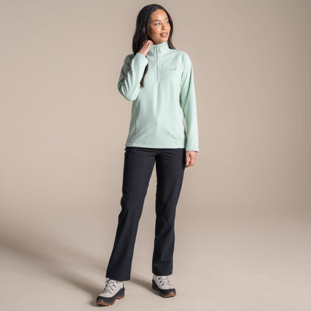 Craghoppers Women's Miska VI Half Zip Fleece | Pistachio Clothing Craghoppers
