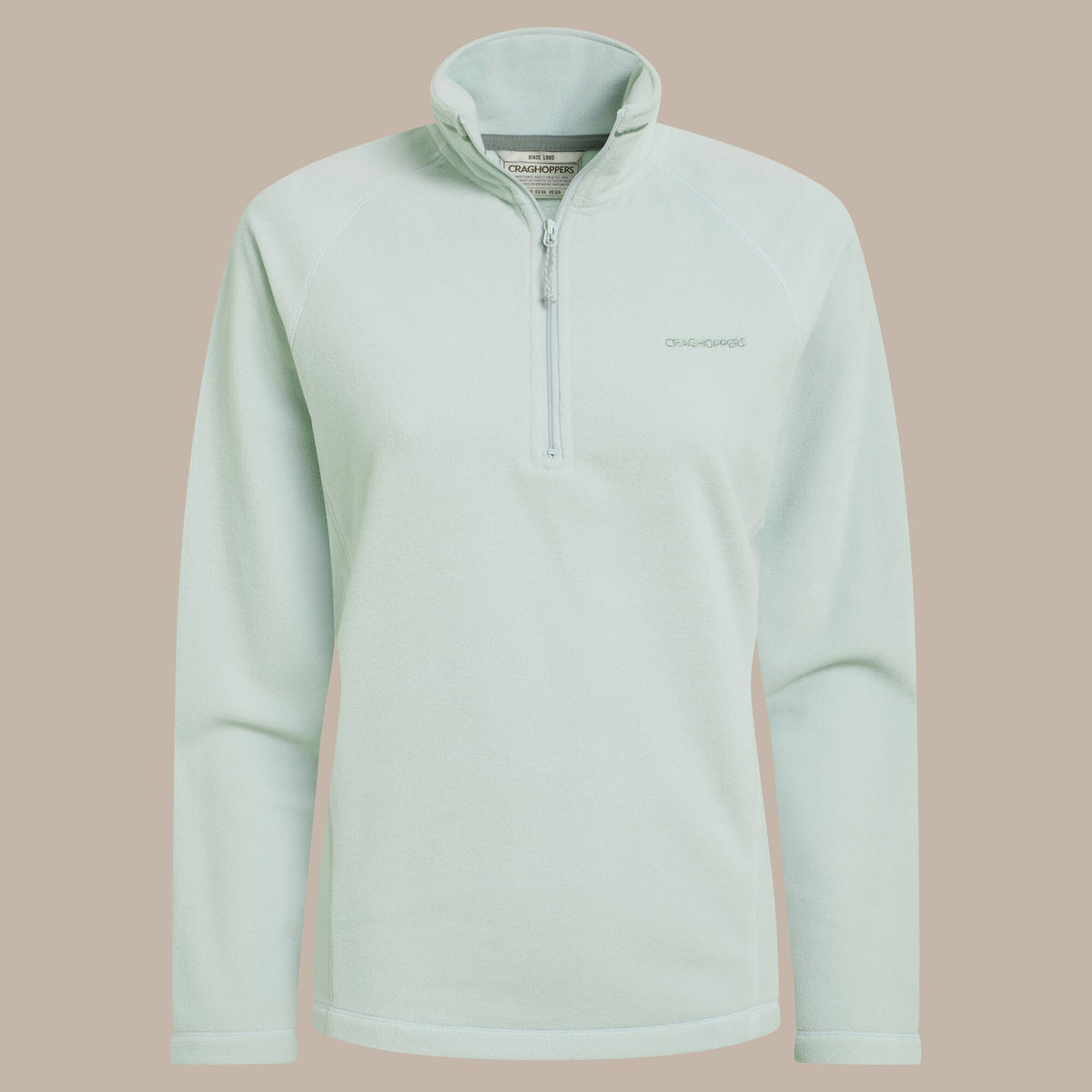 Craghoppers Women's Miska VI Half Zip Fleece | Pistachio Clothing Craghoppers