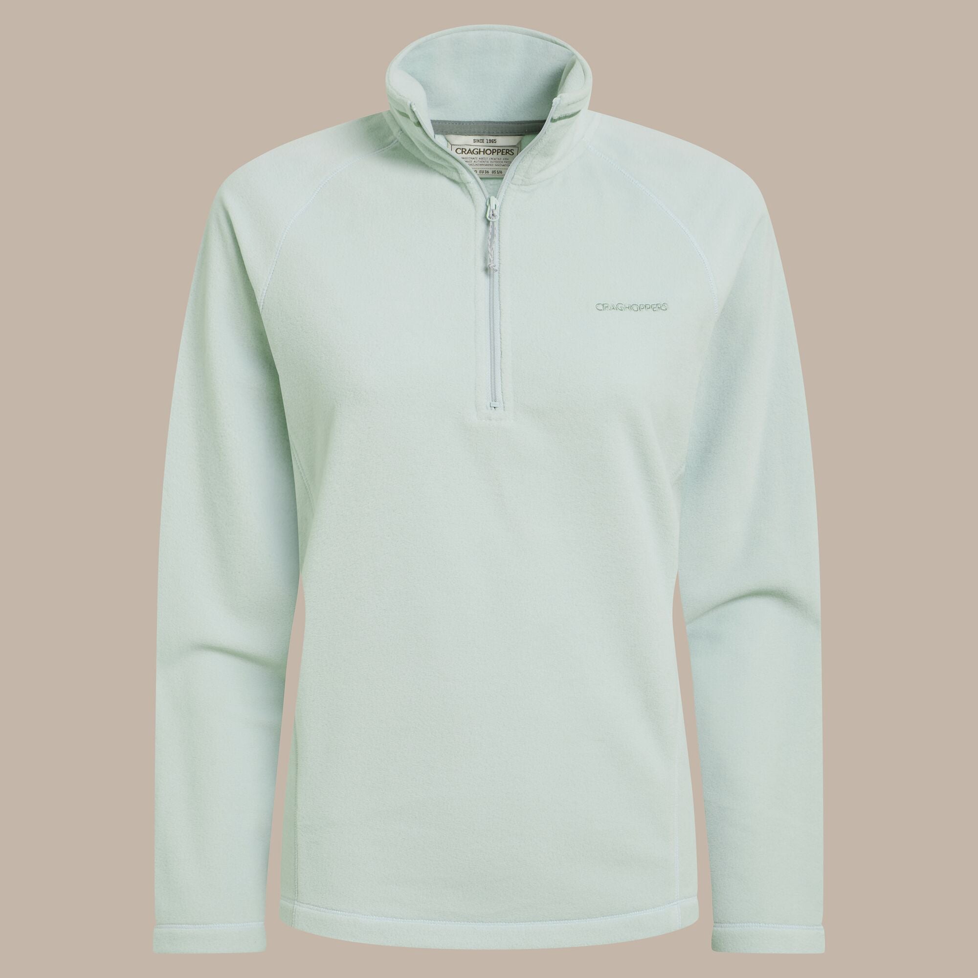Craghoppers Women's Miska VI Half Zip Fleece | Pistachio Clothing Craghoppers