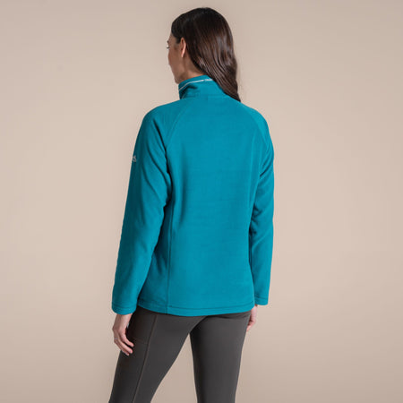 Craghoppers Women's Miska VI Half Zip Fleece | Empress Teal Clothing Craghoppers