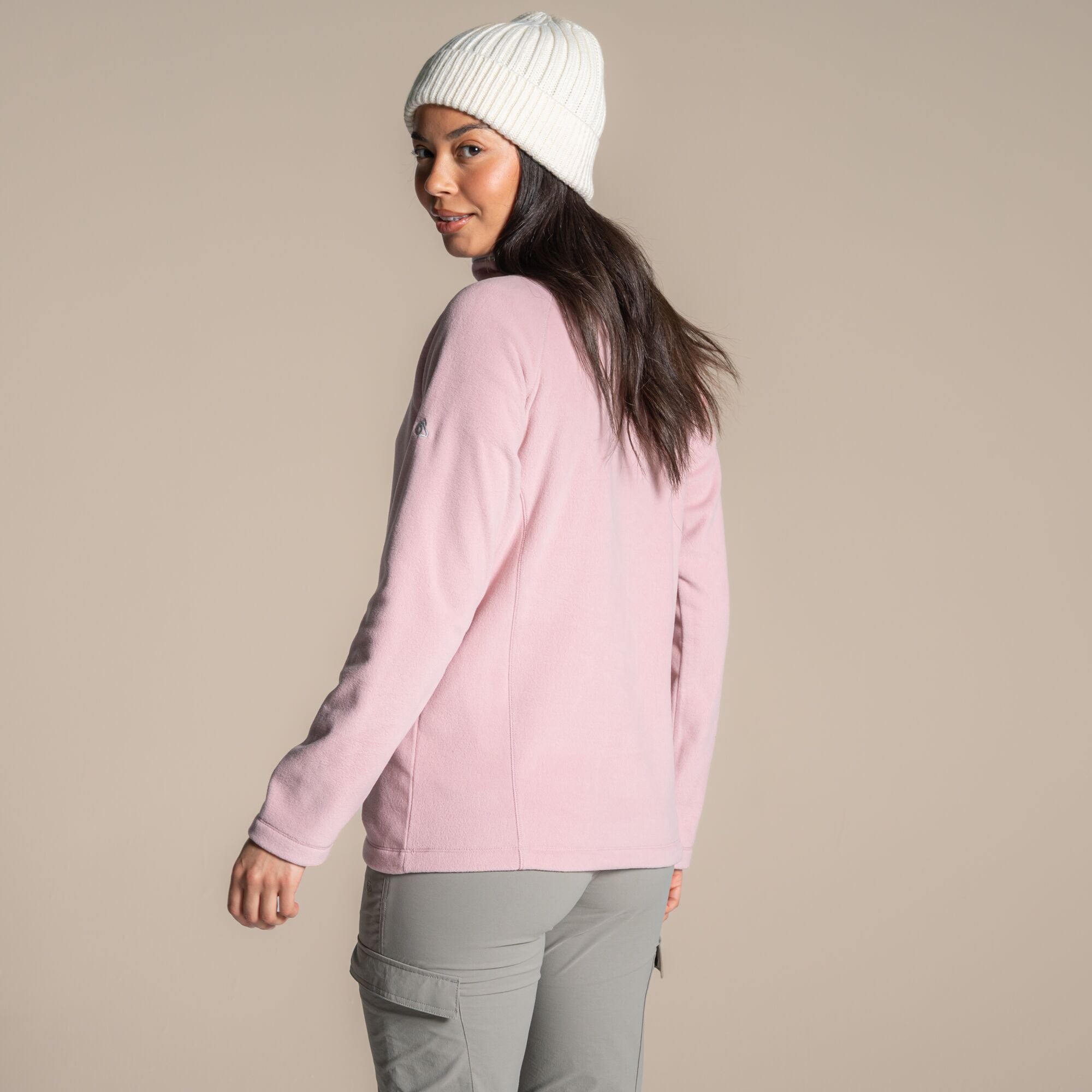 Craghoppers Women's Miska VI Half Zip Fleece | Mauve Clothing Craghoppers