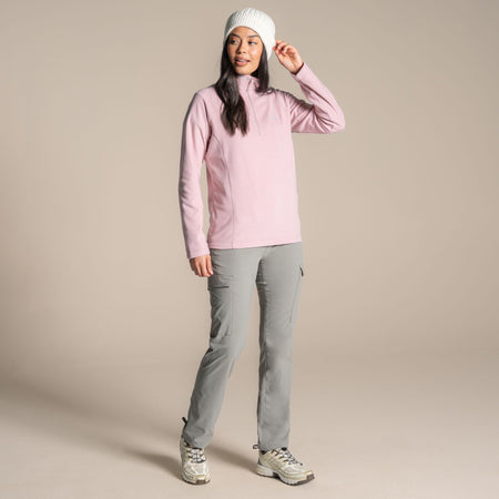 Craghoppers Women's Miska VI Half Zip Fleece | Mauve Clothing Craghoppers