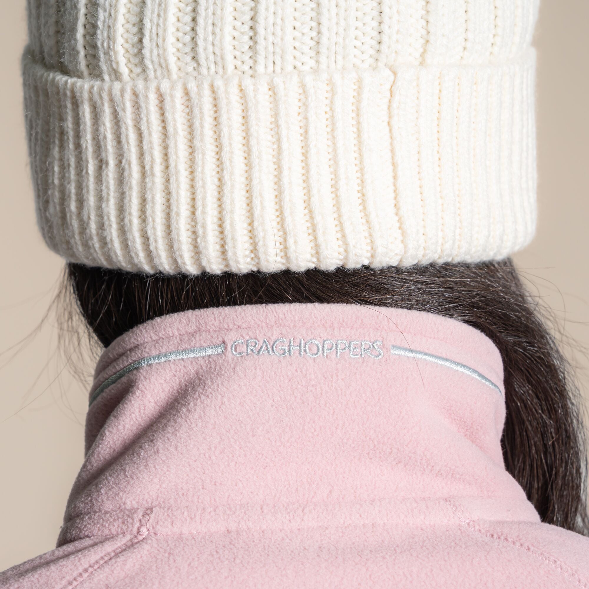 Craghoppers Women's Miska VI Half Zip Fleece | Mauve Clothing Craghoppers