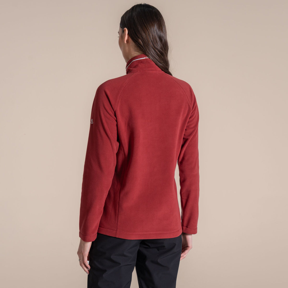 Craghoppers Women's Miska VI Half Zip Fleece | Carmine Red Clothing Craghoppers
