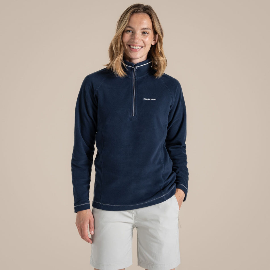 Craghoppers Women's Miska VI Half Zip Fleece | Blue Navy Clothing Craghoppers