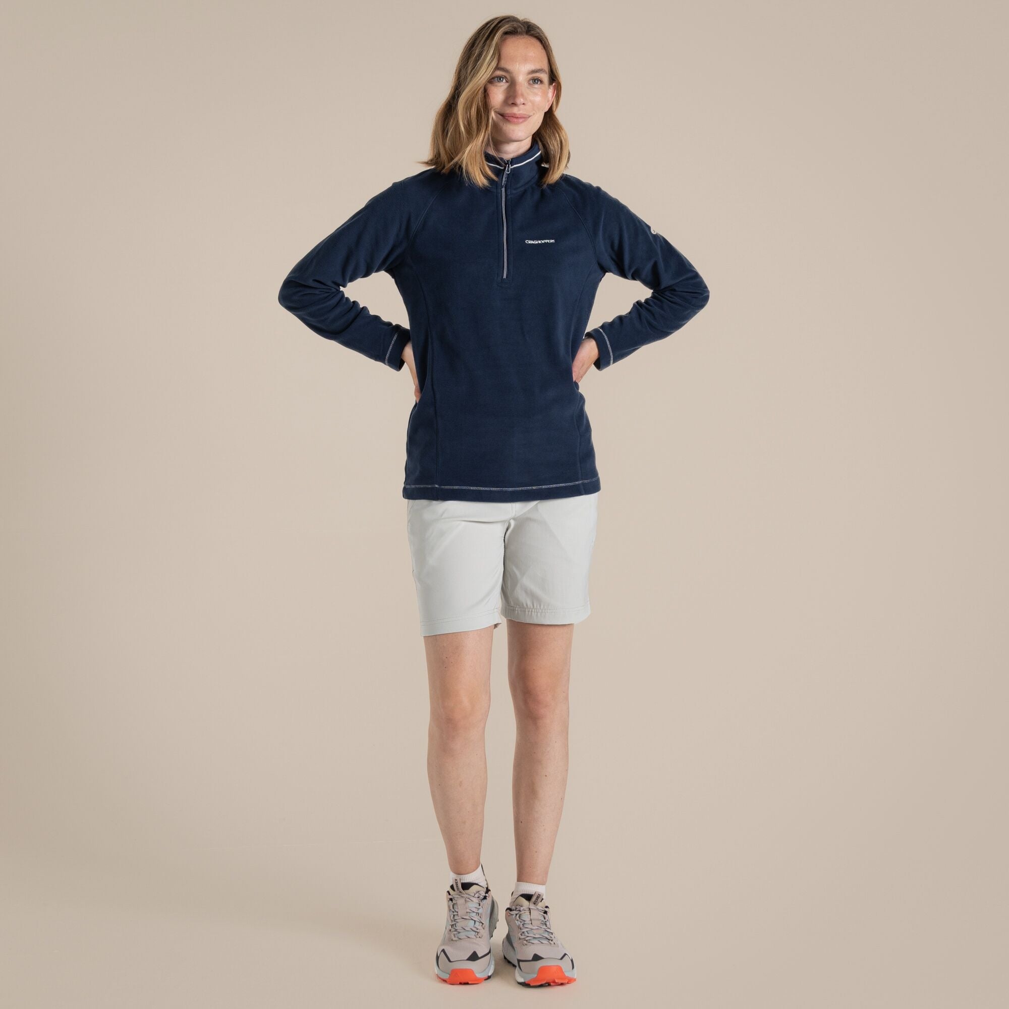 Craghoppers Women's Miska VI Half Zip Fleece | Blue Navy Clothing Craghoppers