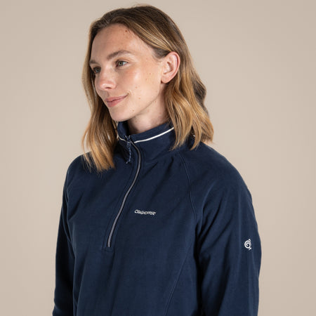 Craghoppers Women's Miska VI Half Zip Fleece | Blue Navy Clothing Craghoppers