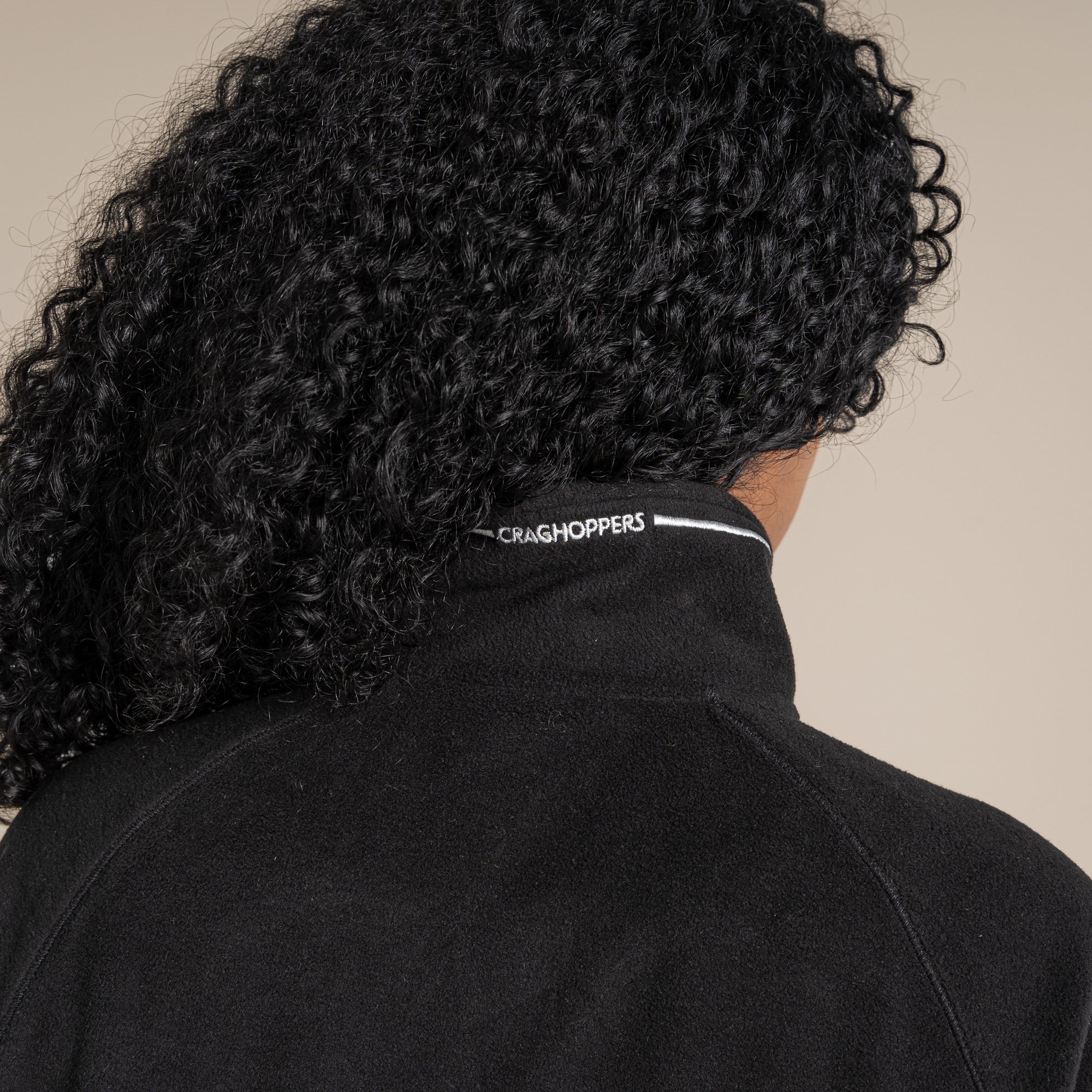 Craghoppers Women's Miska VI Half Zip Fleece | Black Clothing Craghoppers