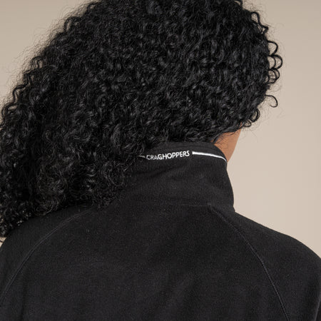 Craghoppers Women's Miska VI Half Zip Fleece | Black Clothing Craghoppers