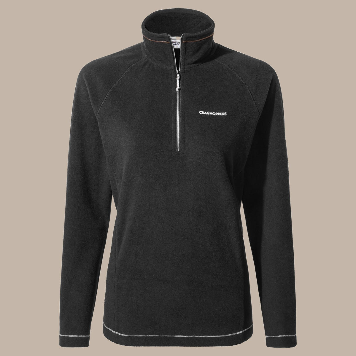 Craghoppers Women's Miska VI Half Zip Fleece | Black Clothing Craghoppers