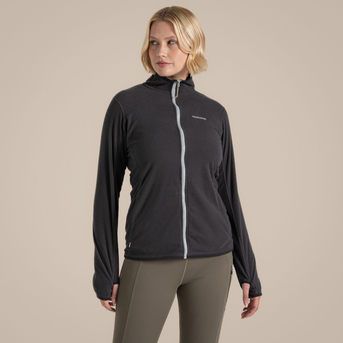 Craghoppers Women's NosiLife Anya Jacket | Charcoal Clothing Craghoppers