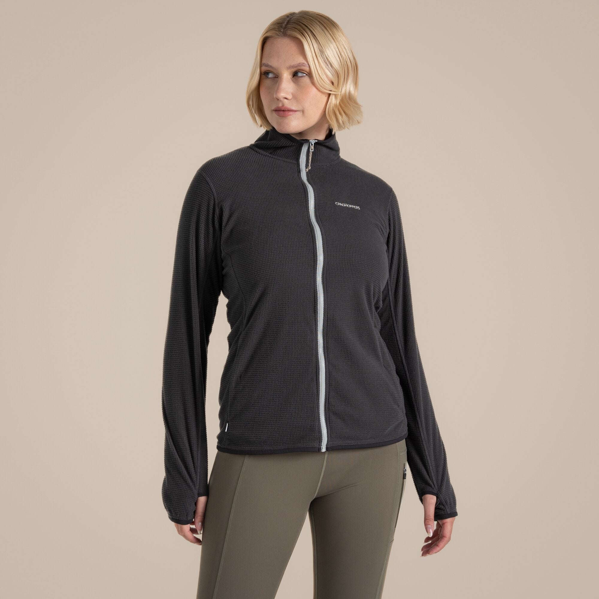 Craghoppers Women's NosiLife Anya Jacket | Charcoal Clothing Craghoppers