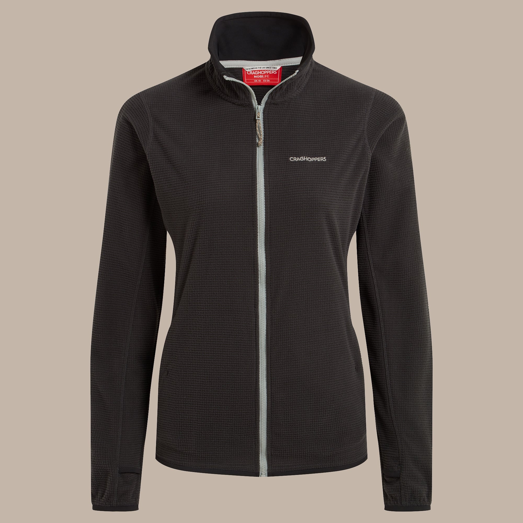 Craghoppers Women's NosiLife Anya Jacket | Charcoal Clothing Craghoppers
