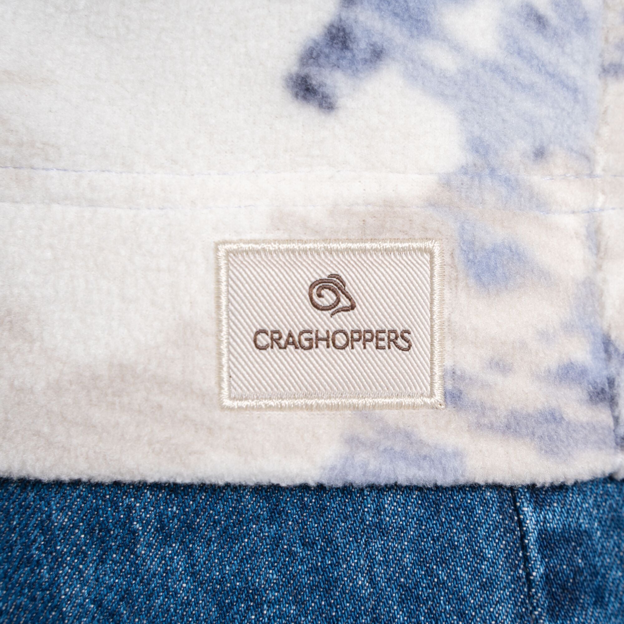 Craghoppers Women's Annjela Half Zip Fleece | Mist Blue Clothing Craghoppers