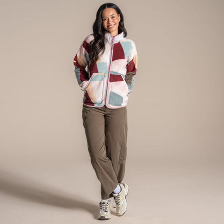 Craghoppers Women's Dante Full Zip Fleece | Glacial Green Clothing Craghoppers