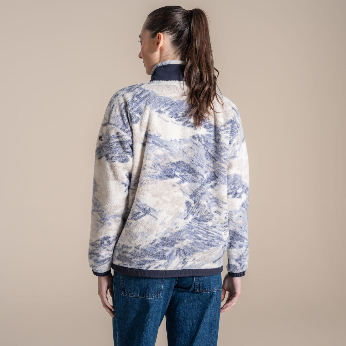 Craghoppers Women's Sanaa Full Zip Fleece | Mist Blue Clothing Craghoppers