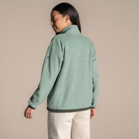 Craghoppers Women's Sanaa Full Zip Fleece | Glacial Green Clothing Craghoppers