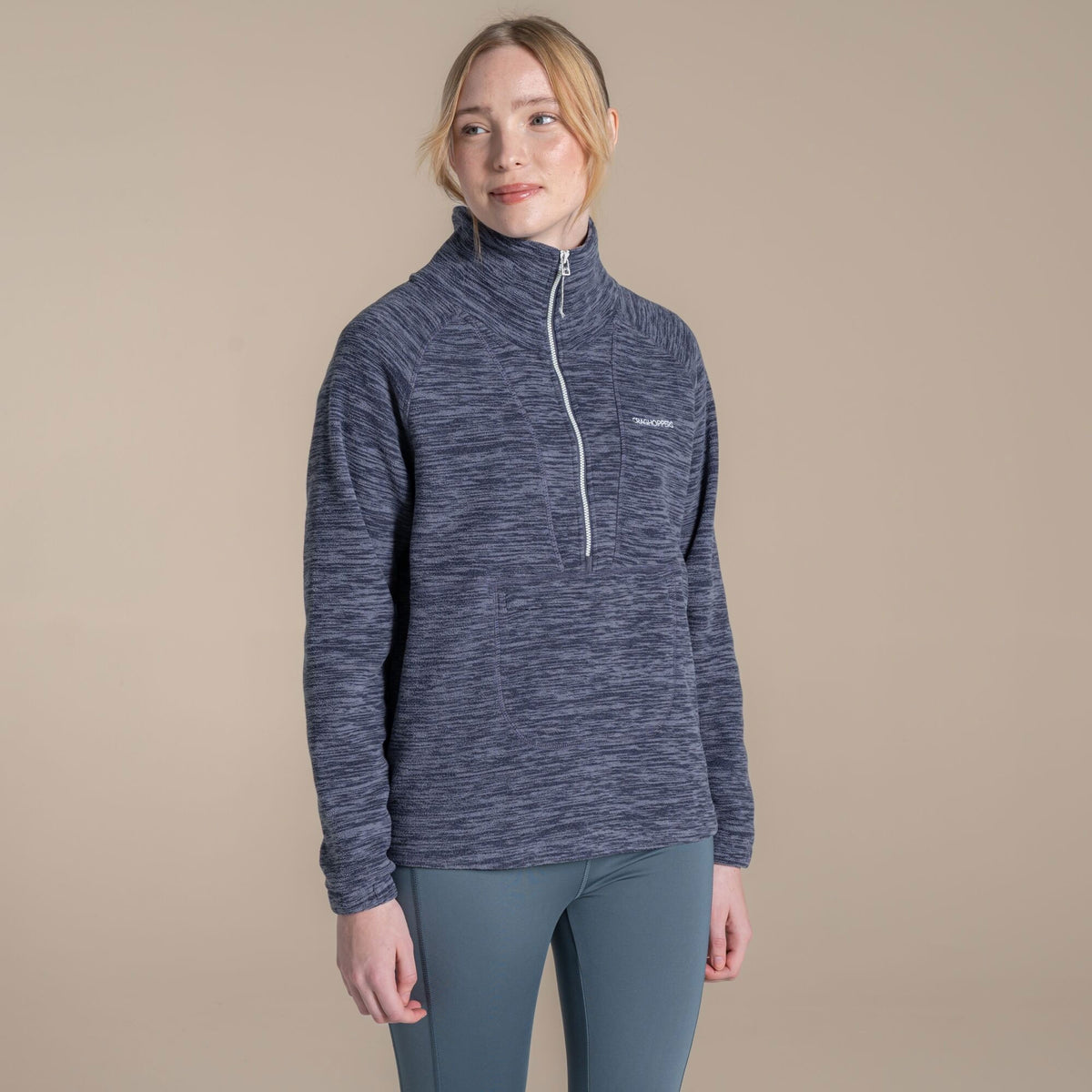 Craghoppers Women's Esk II Half Zip Fleece | Anthracite Clothing Craghoppers