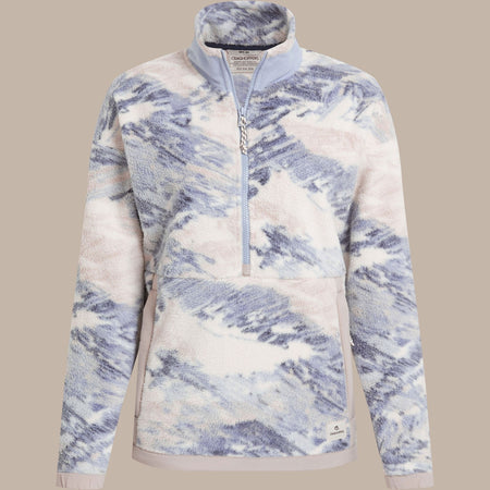 Craghoppers Women's Sanaa Half Zip Fleece | Mist Blue Clothing Craghoppers
