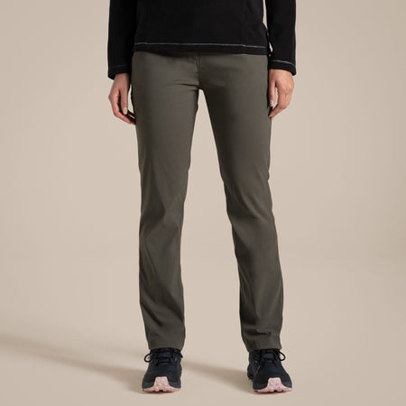 Craghoppers Women's Kiwi Pro II Trousers | Mid Khaki Clothing Craghoppers