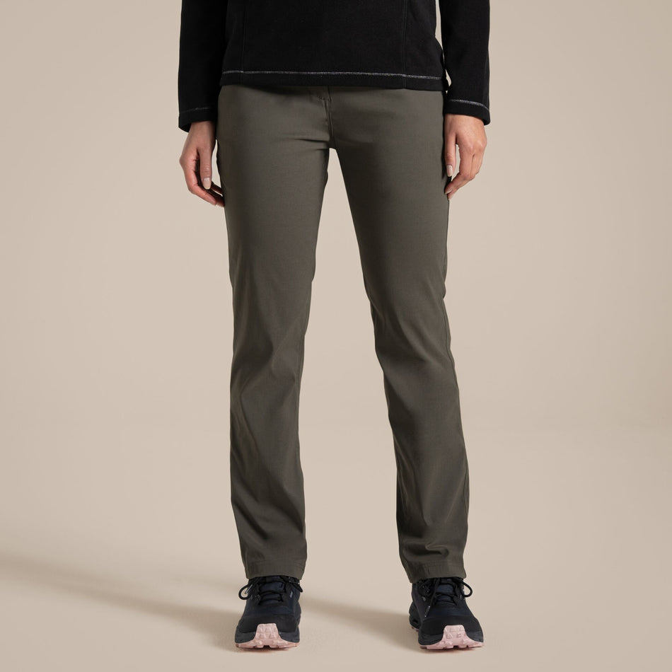 Craghoppers Women's Kiwi Pro II Trousers | Mid Khaki Clothing Craghoppers