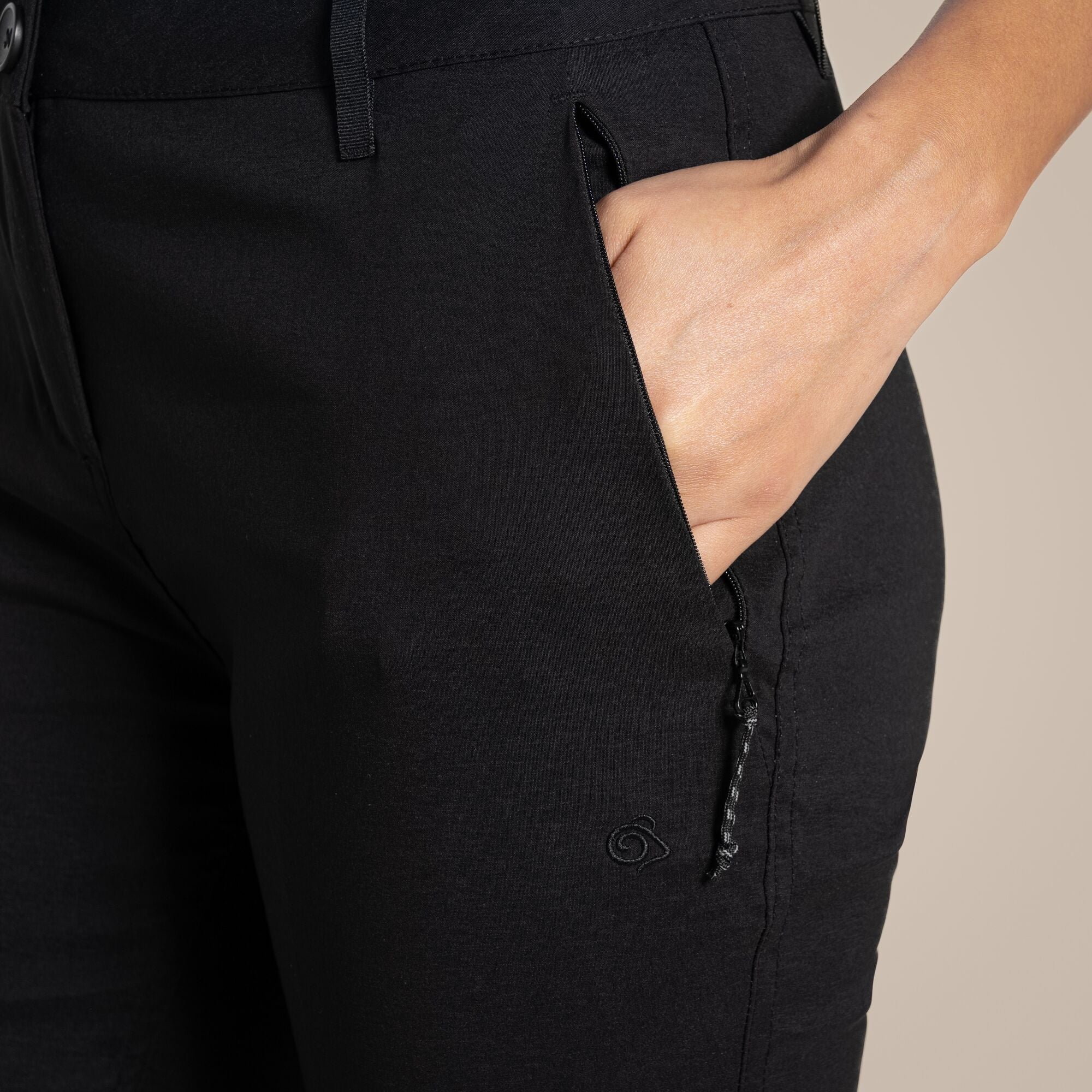 Craghoppers Women's Kiwi Pro II Trousers | Black Clothing Craghoppers