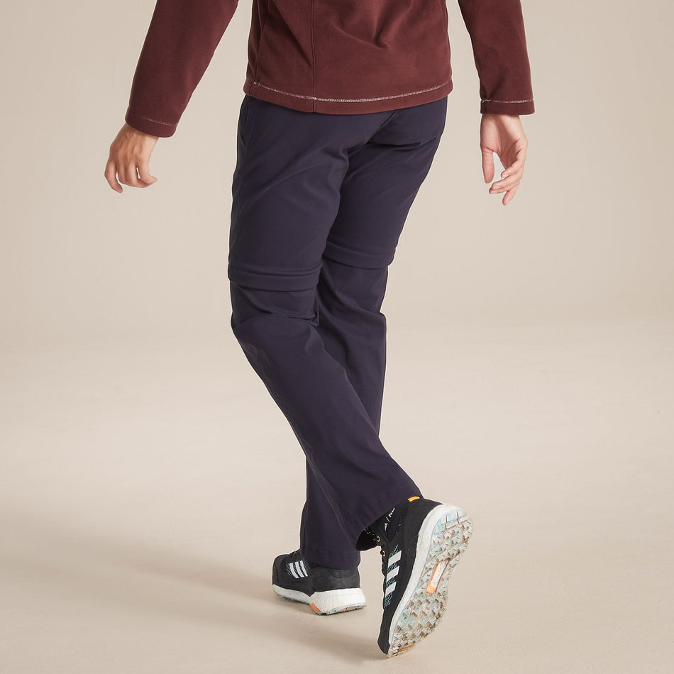 Craghoppers Women's Kiwi Pro II Convertible Trousers | Dark Navy Clothing Craghoppers