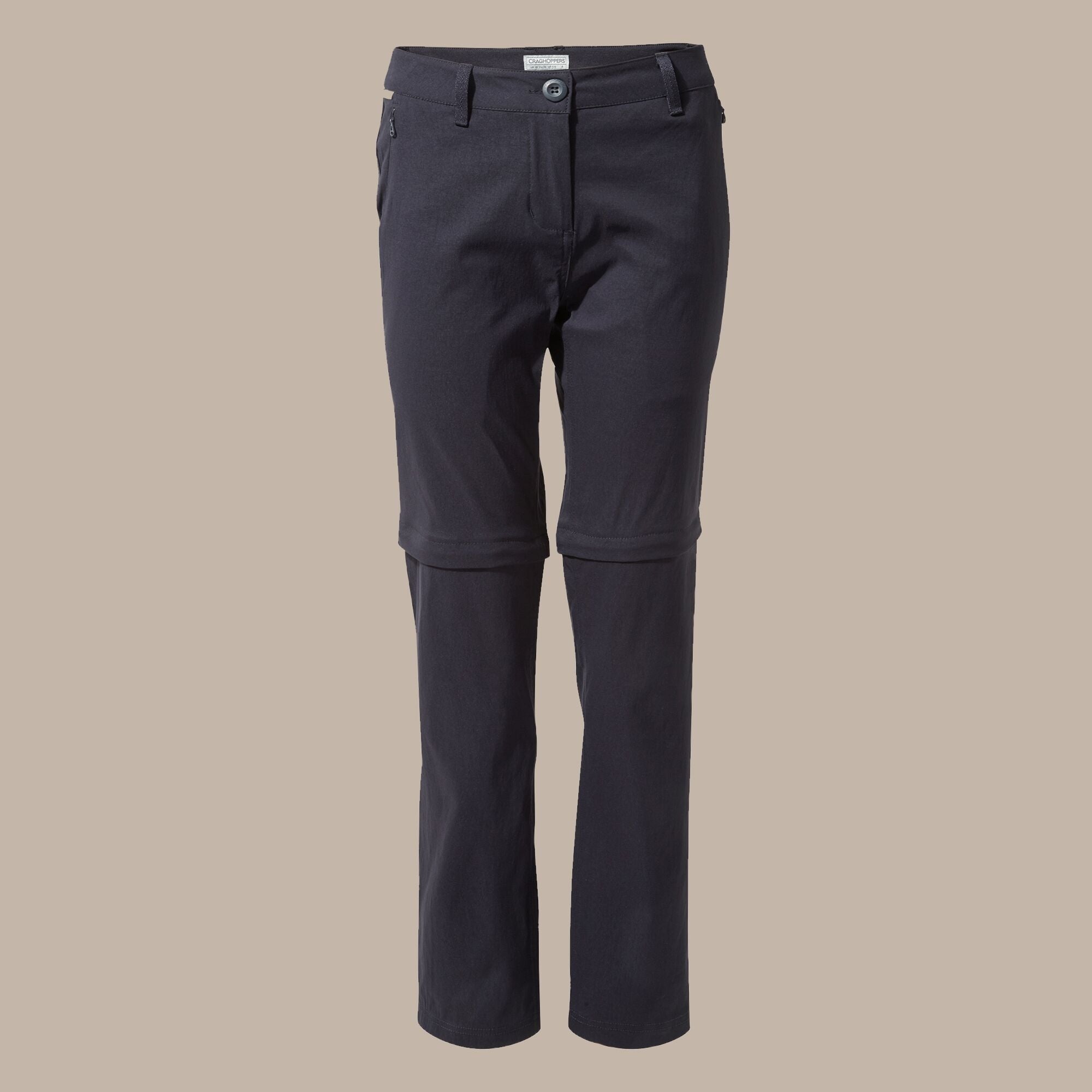 Craghoppers Women's Kiwi Pro II Convertible Trousers | Dark Navy Clothing Craghoppers