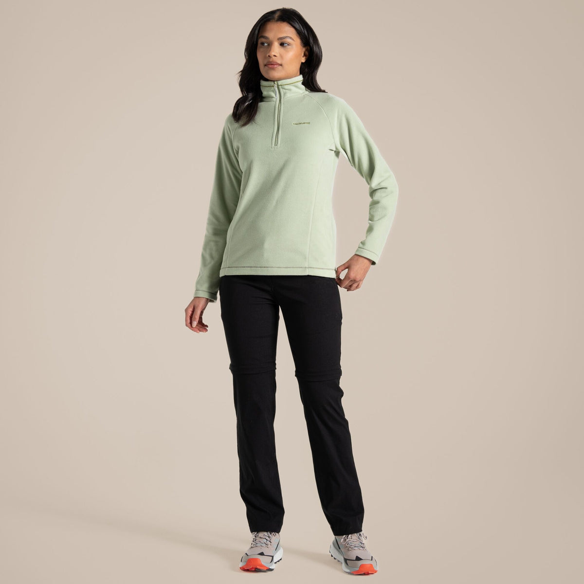 Craghoppers Women's Kiwi Pro II Convertible Trousers | Black Clothing Craghoppers