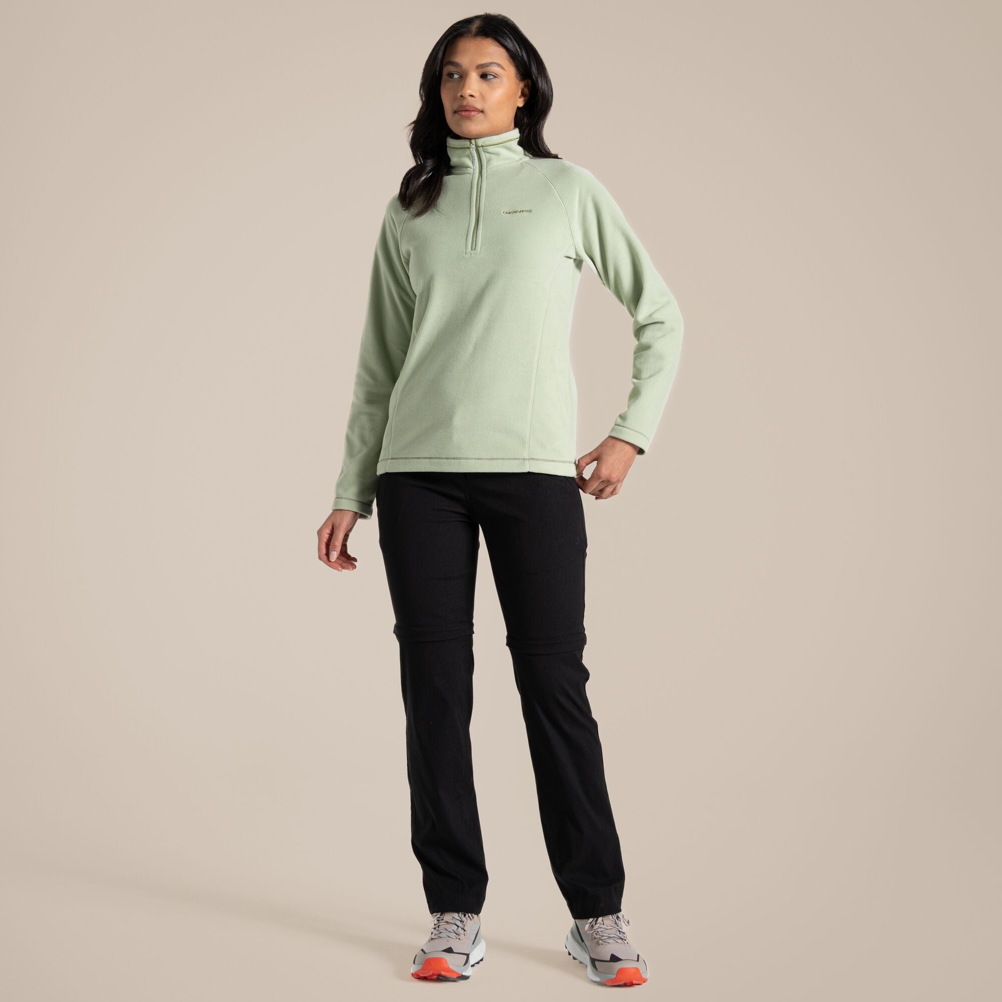 Craghoppers Women's Kiwi Pro II Convertible Trousers | Black Clothing Craghoppers