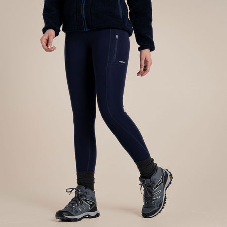 Craghoppers Women's Kiwi Pro Thermo Leggings | Blue Navy Clothing Craghoppers