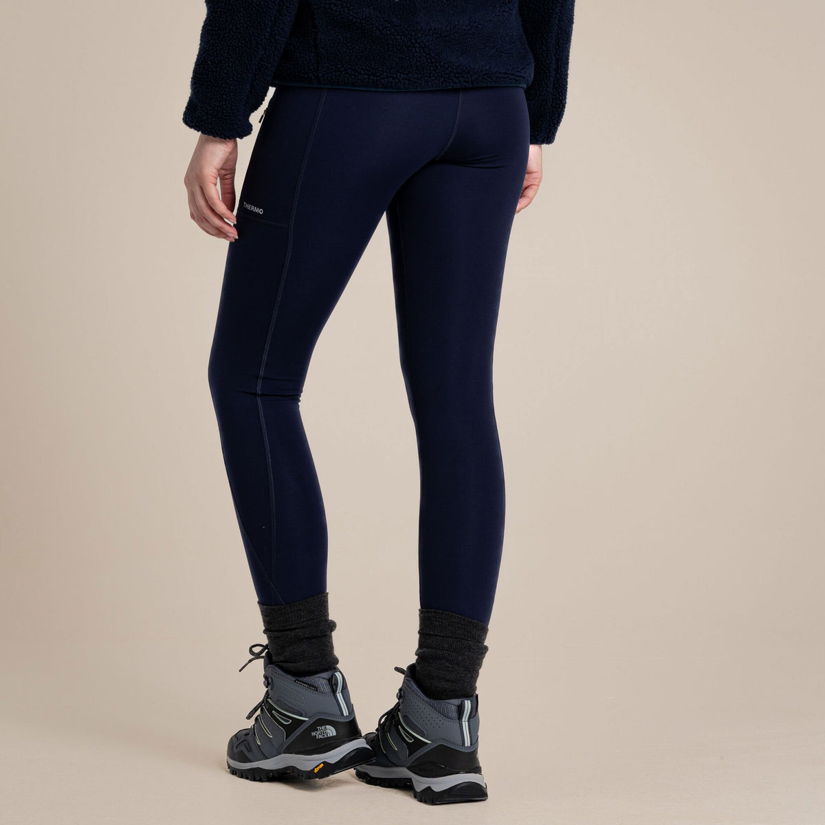 Craghoppers Women's Kiwi Pro Thermo Leggings | Blue Navy Clothing Craghoppers