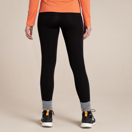 Craghoppers Women's Kiwi Pro Thermo Leggings | Black Clothing Craghoppers