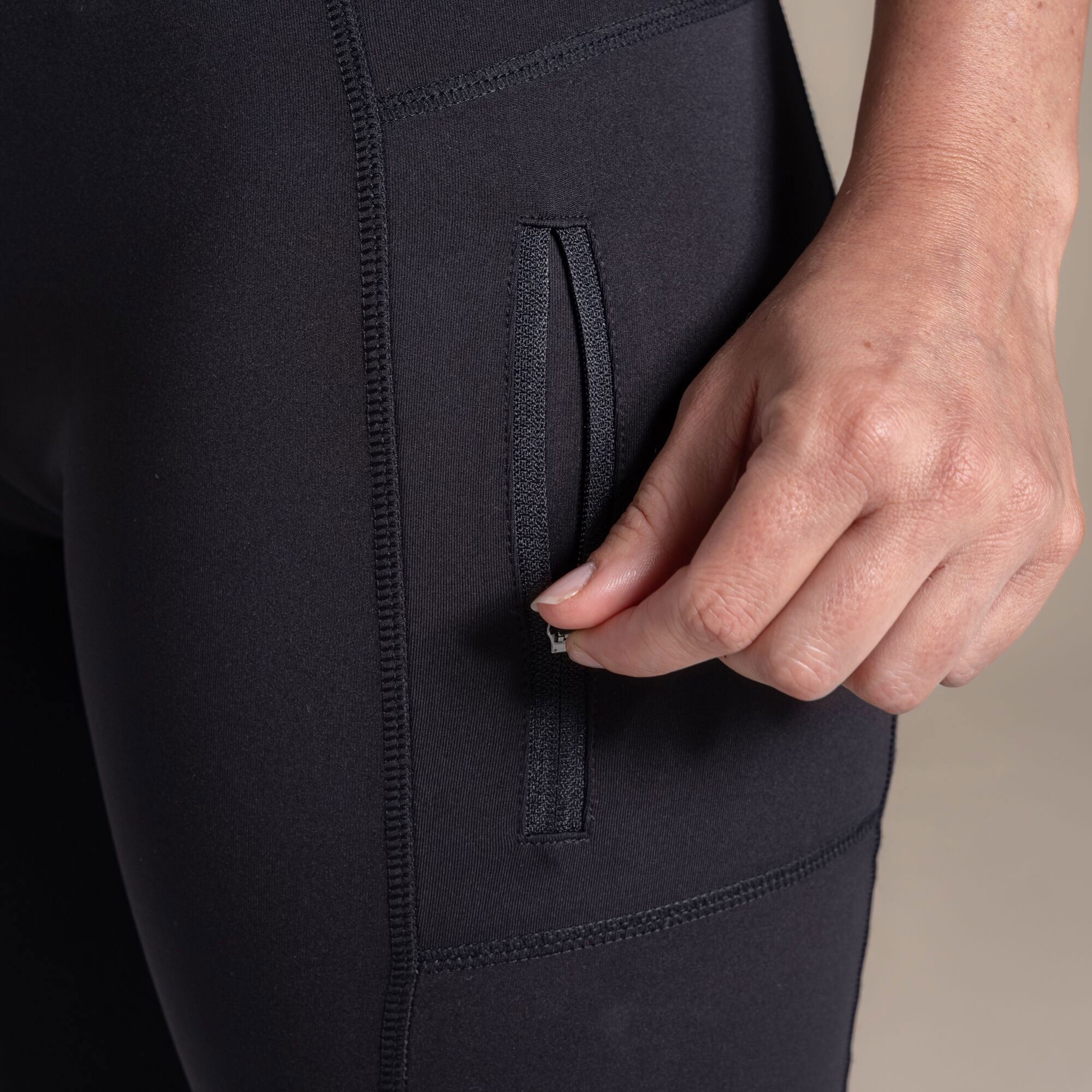 Craghoppers Women's Kiwi Pro Legging | Black Clothing Craghoppers