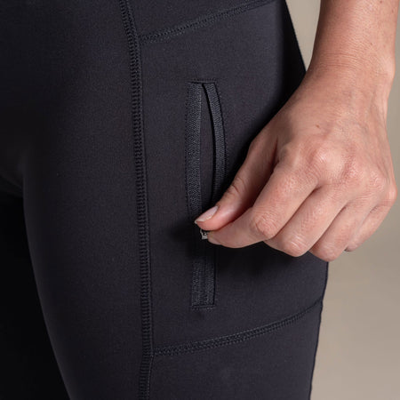 Craghoppers Women's Kiwi Pro Legging | Black Clothing Craghoppers