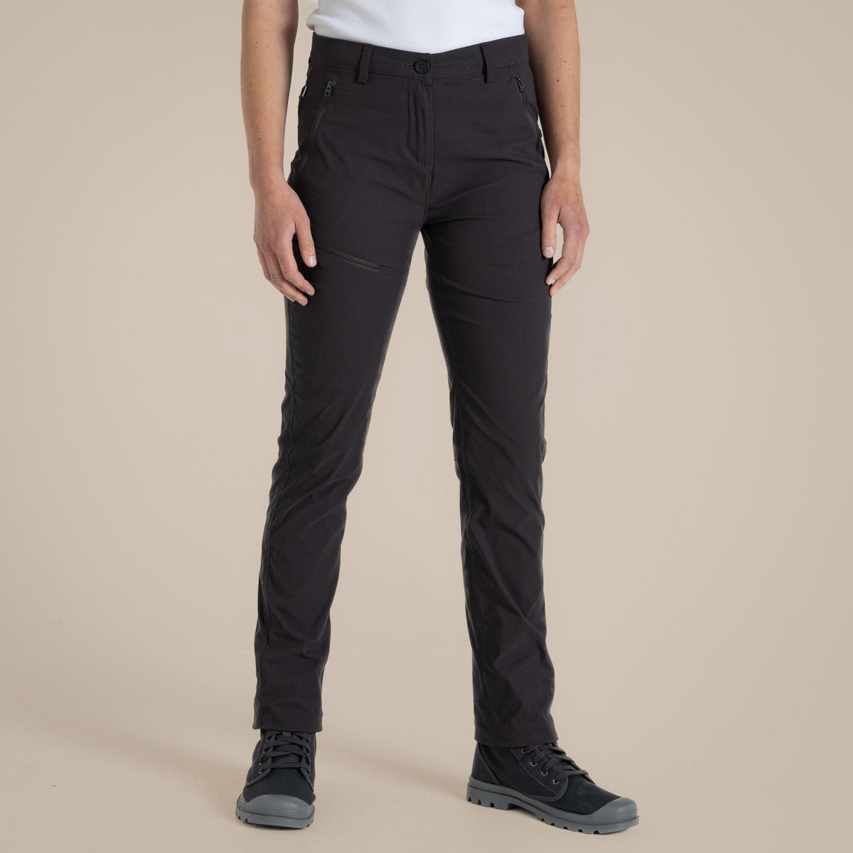 Craghoppers Women's NosiLife Pro Trouser III | Charcoal Clothing Craghoppers