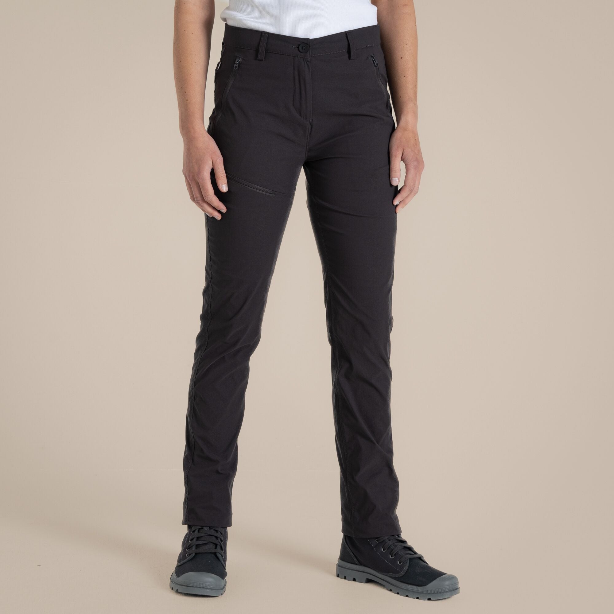 Craghoppers Women's NosiLife Pro Trouser III | Charcoal Clothing Craghoppers