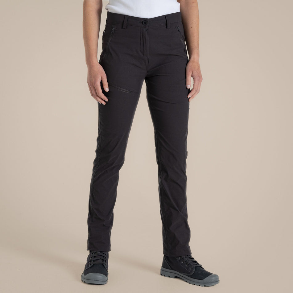 Craghoppers Women's NosiLife Pro Trouser III | Charcoal Clothing Craghoppers