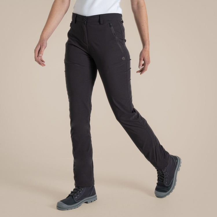 Craghoppers Women's NosiLife Pro Trouser III | Charcoal Clothing Craghoppers