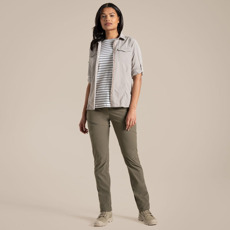 Craghoppers Women's NosiLife Pro Trouser III | Wild Olive Clothing Craghoppers