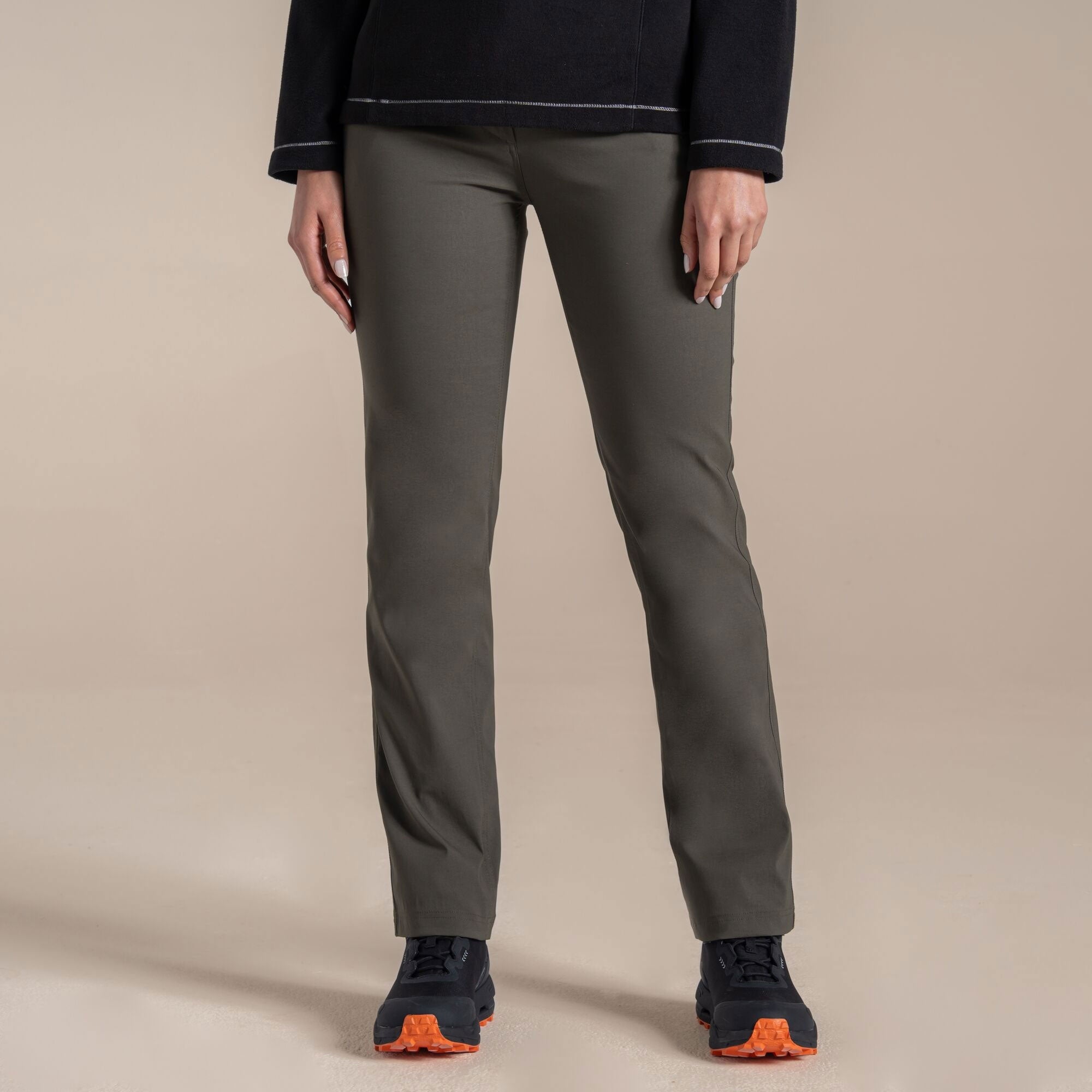 Craghoppers Women's Kiwi Pro III Trousers | Mid Khaki Clothing Craghoppers