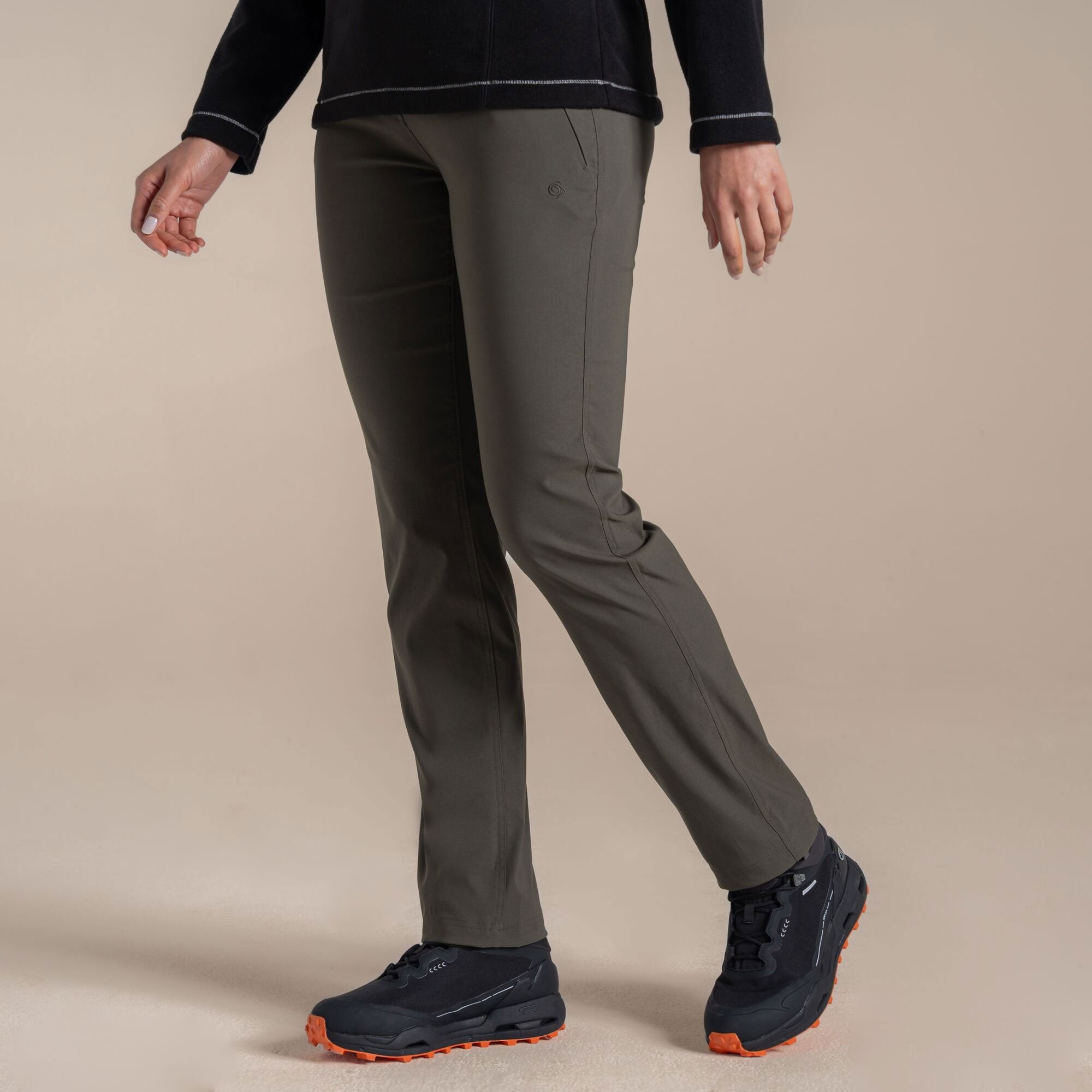 Craghoppers Women's Kiwi Pro III Trousers | Mid Khaki Clothing Craghoppers