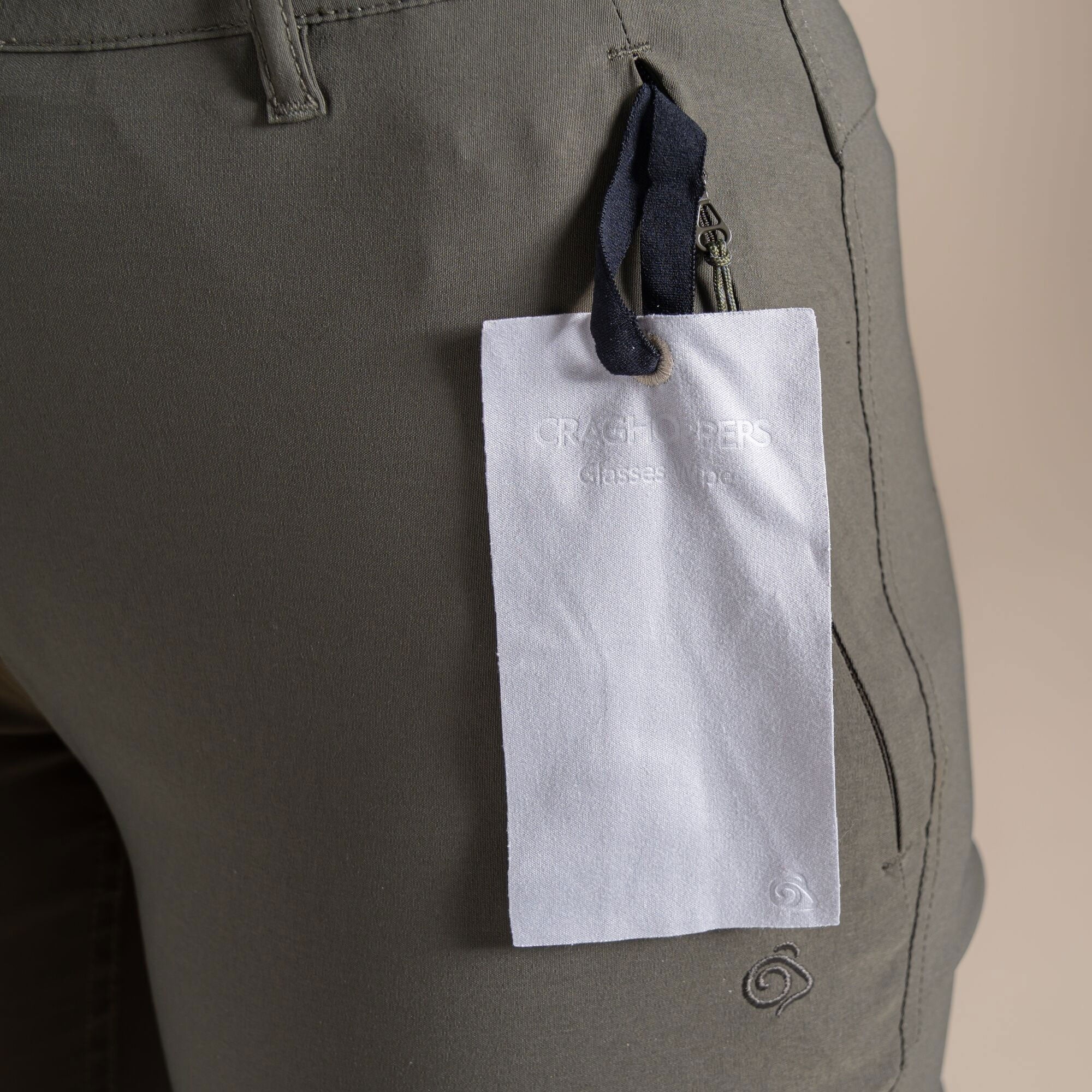 Craghoppers Women's Kiwi Pro III Trousers | Mid Khaki Clothing Craghoppers